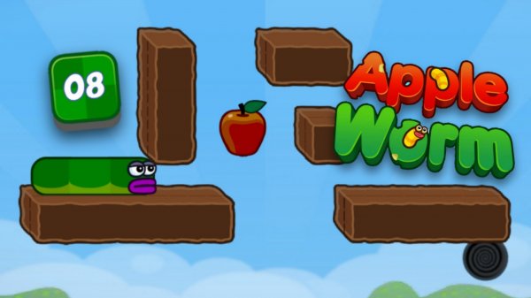 Прохождение Игры Apple Worm: Уровень #8