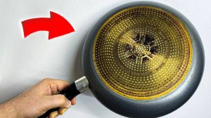 Секрет чистой сковороды ЖИР и НАГАР исчезают мгновенно.