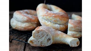 Калачи московские. Формовка и надрез.