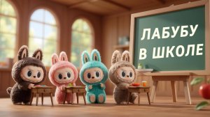 ЛАБУБУ В ШКОЛЕ 🎒✨ Мультфильм для детей