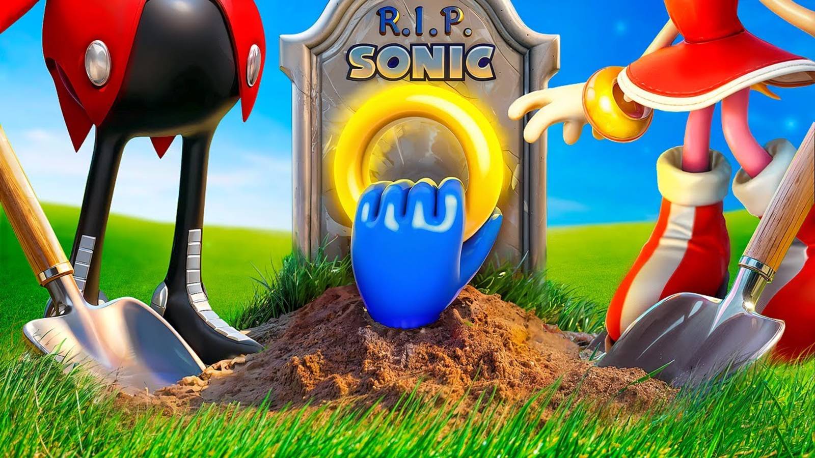 Кто убил Соника Эми Роуз, Доктор Эггман или Наклз Giant Game Of Clue