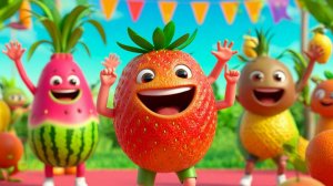 Хлопай в ладоши, Веселые фрукты Двигаются, танцуют, играют, Детская сенсорная танцевальная вечеринка