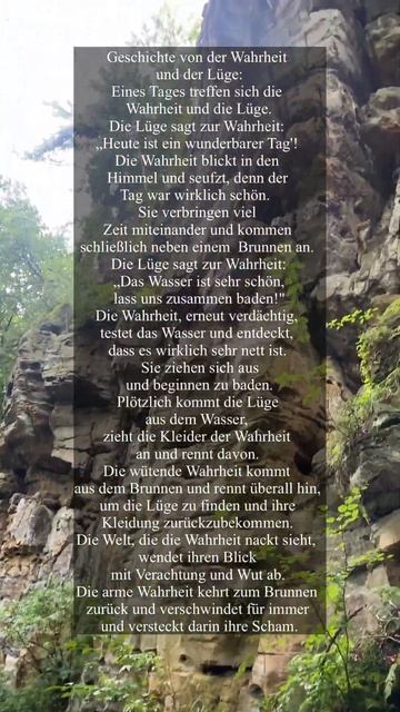 Wahrheit und die Lüge….#zitate #sprüche #shorts смотреть онлайн