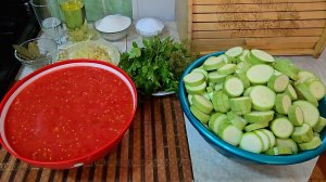 ✨️Настал момент истины ✨️Кабачки с чесноком на зиму из 90-х✨️Пальчики оближешь 😋✨️