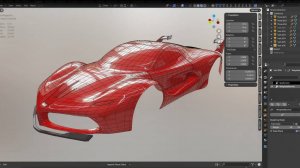Моделирование корпуса машины в Blender