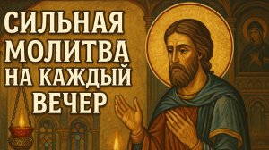 Сильная молитва на каждый вечер