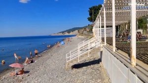 Новороссийск пляж Новая Озеревка сегодня 28 июля 2025. Море и погода в Новороссийске сейчас.