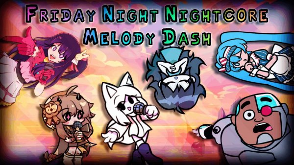 FNF - Melody Dash - 2 часть 🎶 Guys look, a birdie! 🕊️ Ejected Erect Playable (Fanmade)