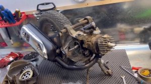 РЕМОНТ YAMAHA JOG ARTISTIC