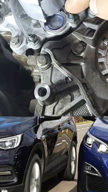 Замена помпы 1.5 HDI  Пежо Ситроен Опель