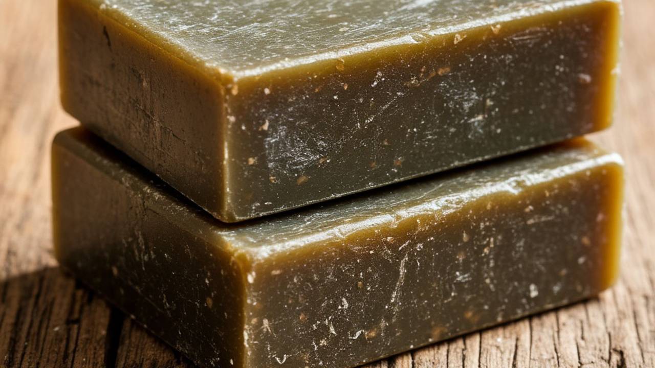 Дегтярное мыло для волос... смотреть онлайн