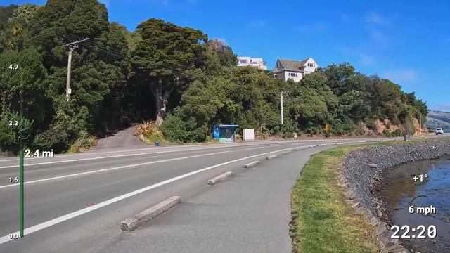 Virtual Running Videos Treadmill Workout Scenery Broad Bay To Challis Run