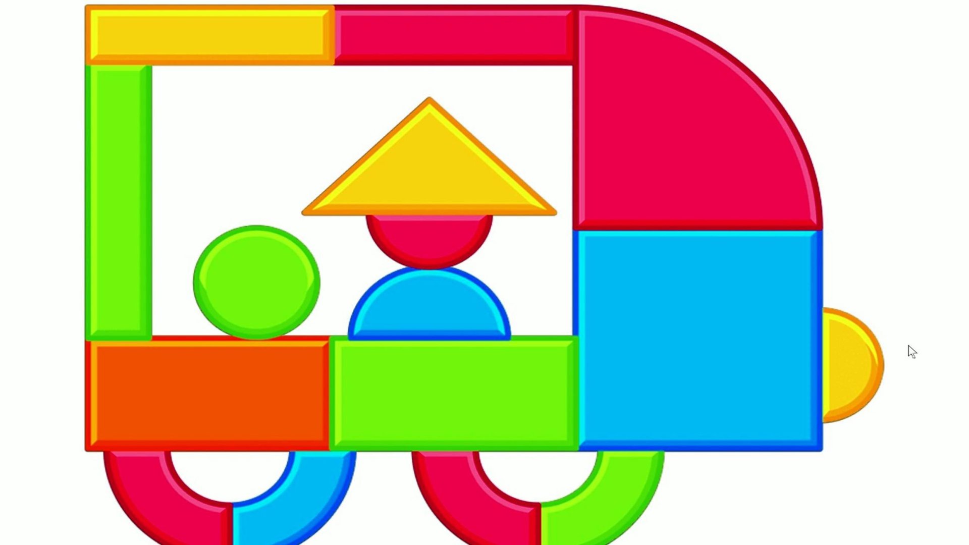 Мультик для Детей РазвивающиЙ Картинки Пазлы 2 смотреть онлайн