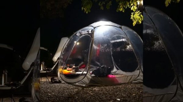 Рено твизи автокемпинг с палаткой в лесу Renault Twizy