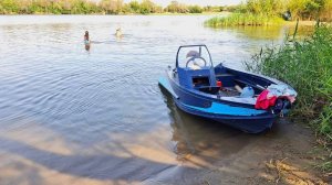 ЛОДКА С ЗАВОДА И СРАЗУ НА РЫБАЛКУ! Испытания, обзор и яма полная сомов!