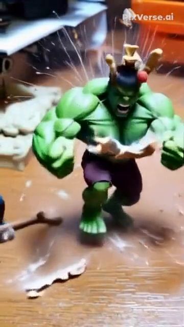 Ботаник лич получает по лицу. Становится Халком. И всё равно получает по лицу.