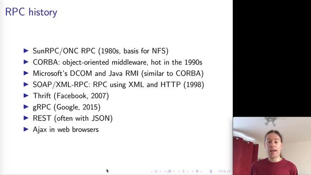 Distributed Systems 1.3： RPC (Remote Procedure Call) смотреть онлайн
