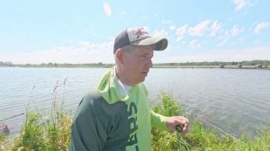 Денис Вихров на Московском слете по Азиатской поплавочной удочке. 26.07.2025г.