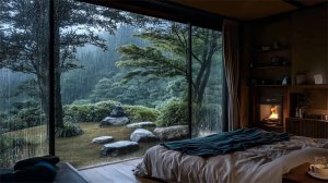 Звуки Дождя c Грозой для Расслабления и Сна | Уютная Атмосфера Дождя