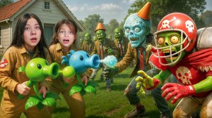 Выживаем в реальной игре ЗОМБИ vs РАСТЕНИЙ! Все виды зомби из Растений против Зомби!