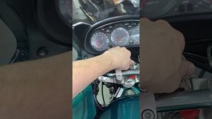 Yamaha XJ900 зеленая