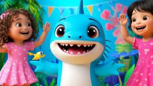 Танцевальная вечеринка с детенышем акулы - Сенсорные летние сказки