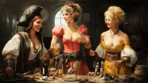 В океане плещется ром...