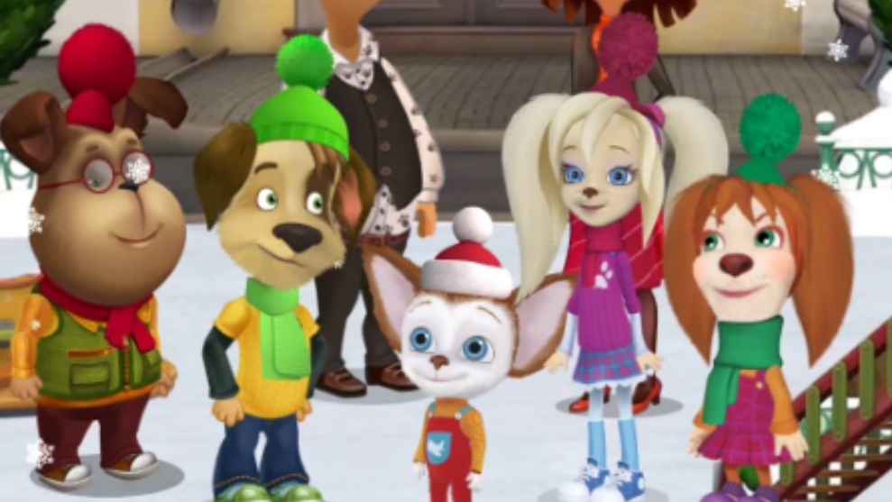 БАРБОСКИНЫ. ВЫРЕЗАЕМ СНЕЖИНКИ. смотреть онлайн