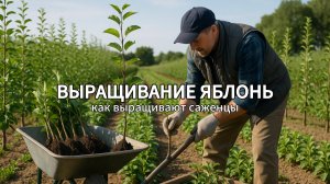 Как вырастить миллионы яблонь? Производство саженцев яблони 🍎
