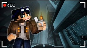 Один в ГОРОДЕ без СВЕТА. Зловещая Темнота. [Часть 1]- Страшилки Майнкрафт