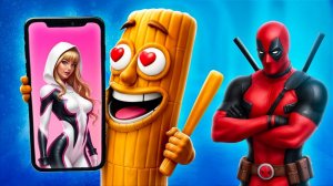 Italian Brainrot влюбился в Гвен Стейси! Italian Brainrot против Супергероев в реальной жизни!