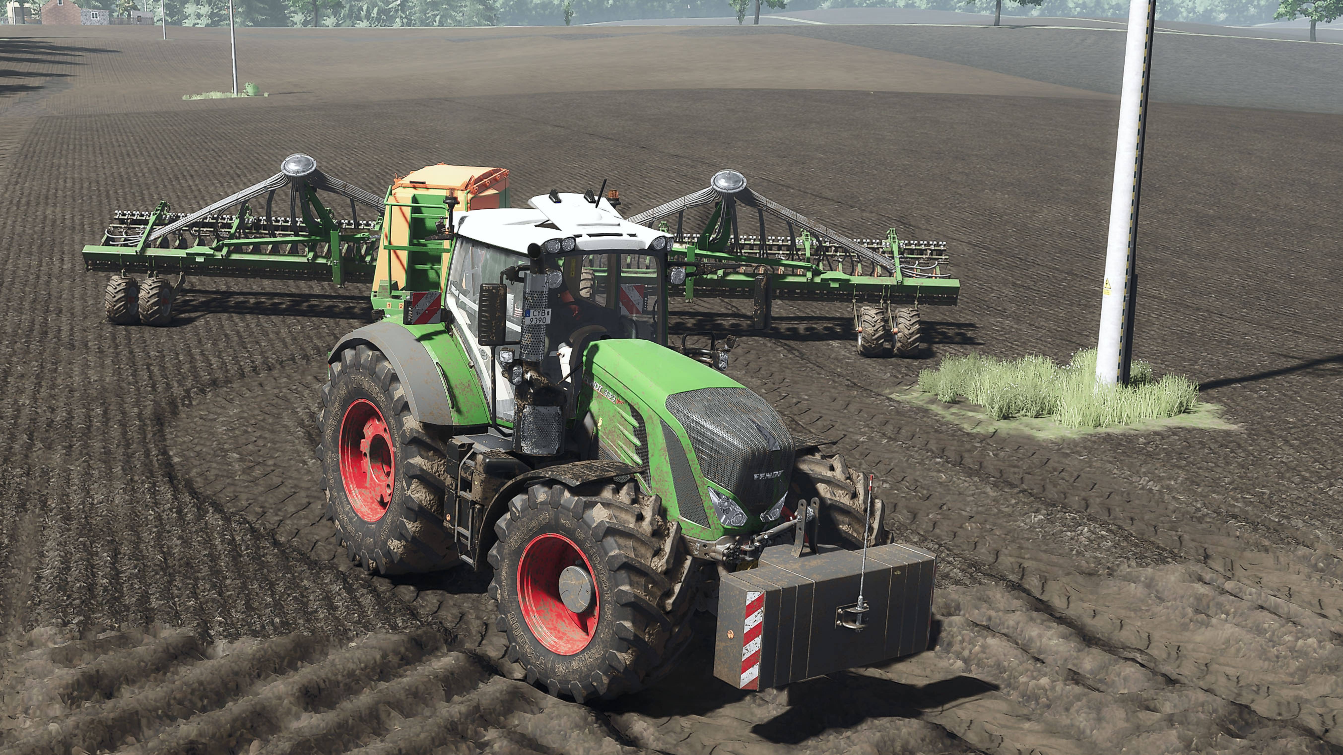 Fendt 939 + Amazone Citan 15001C сев овса Farming Simulator 25 смотреть онлайн