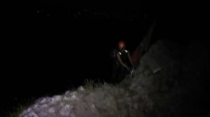Ночная Виа Феррата, рассвет на вершине Ильяс кая.