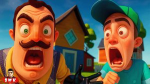 ШОУ ПРИВЕТ СОСЕД!ФАЗЕНДА ВАСИЛИЧА - МИКРО ДОМ!ИГРА HELLO NEIGHBOR ПРОХОЖДЕНИЕ МОДА HELLO TINY HOUSE!