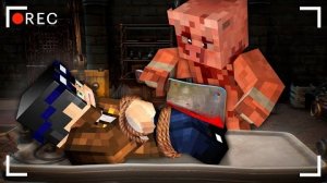 СВИНОГОЛОВЫЙ маньяк. Секретная Лаборатория в ЛАГЕРЕ [Часть 3]- Проект Заброшки Майнкрафт