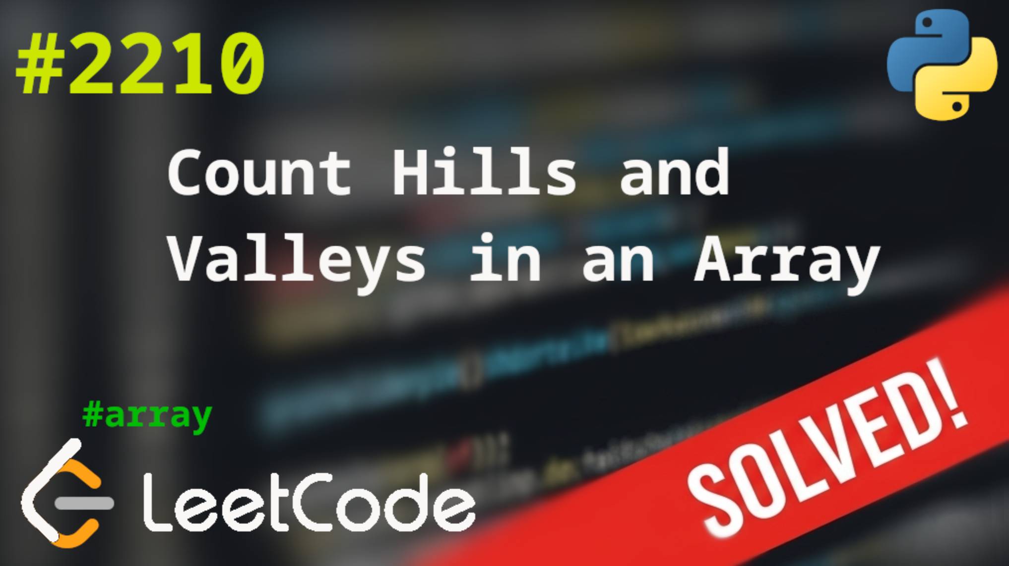 2210. Count Hills and Valleys in an Array | Решение с комментариями | LeetCode смотреть онлайн