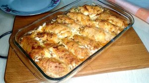 Рулет из куриной грудки