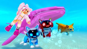 Я СТАЛА КОТИКОМ - РОБОТОМ В РОБЛОКС!