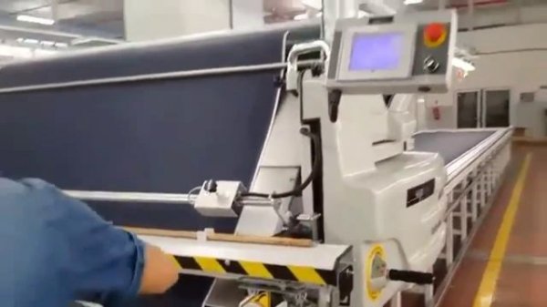 Автоматический раскройный комплекс для ткани Serkon