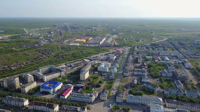 Панорама города. Воркута 2021, июль (автор). смотреть онлайн