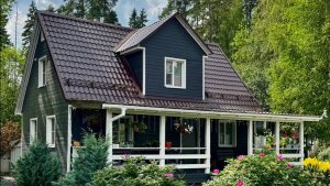 Участок и интерьер дома 79