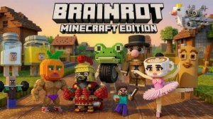 ОФИЦИАЛЬНЫЙ КЛИП МАЙНКРАФТ ПЕРВАЯ ЧАСТЬ! БРР БРР ПАТАПИМ КАПУЧИНО АССАСИНО ТРАЛЯЛЕЛО ТРЯЛЯЛЯ