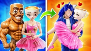 От Ботанши в Популярную! SONIC Превратил Ботанку в БАЛЕРИНУ Капучину! Italian Brainrot Преображение