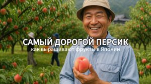 Самый дорогой персик в МИРЕ! Японская технология выращивания персиков 🍑