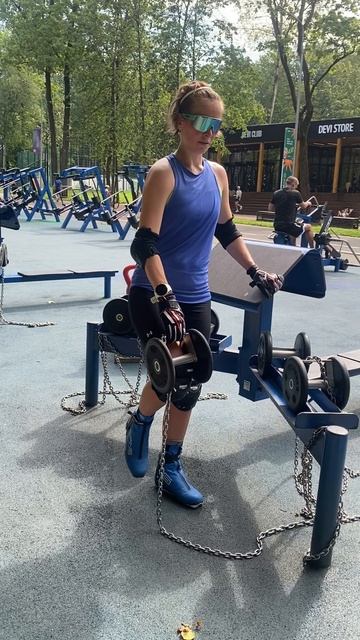 Лыжи с Юлией Ивановой