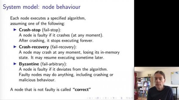 Distributed Systems 2.3: System models
