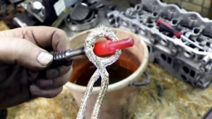 Замена направляющих втулок клапанов.