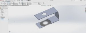 SOLIDWORKS. Простое отверстие