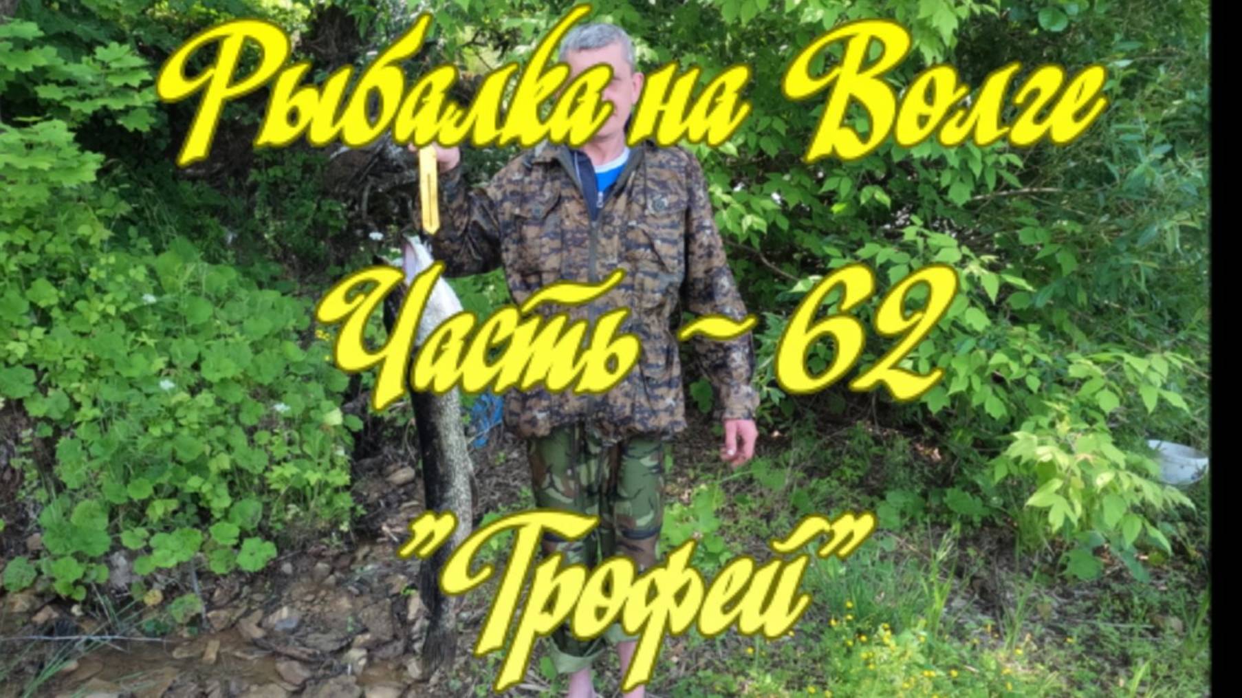 Рыбалка на Волге. Часть - 62. "Трофей". смотреть онлайн