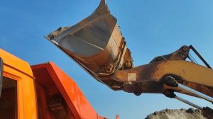 Работа на КАМАЗе самосвал.